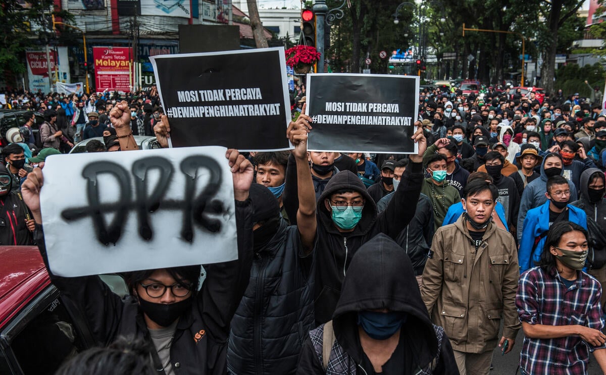 Dari Jogja hingga Jakarta, Cerita Mahasiswa yang menolak UU Cipta Kerja
